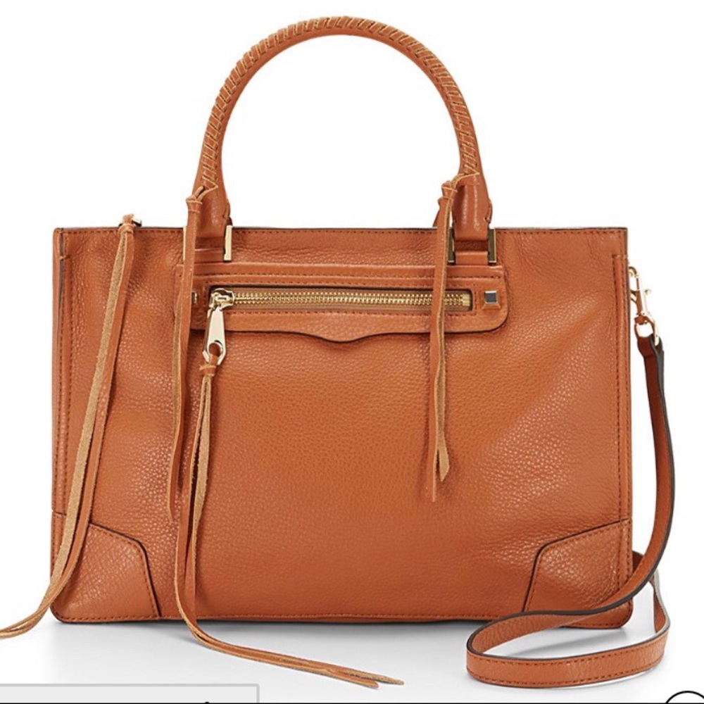 Rebecca Minkoff Brown leather Regan Satchel